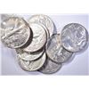 Image 1 : 9-AU WALKING LIBERTY HALF DOLLARS: