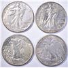Image 2 : 9-AU WALKING LIBERTY HALF DOLLARS: