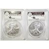 Image 1 : (2) 2016 30TH ANN. ASE  PCGS MS-70 MERCANTI SIGNED