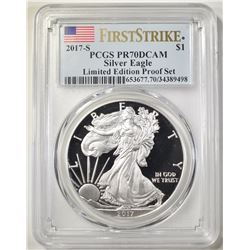 2017-S ASE PCGS PR-70DCAM FIRST STRIKE