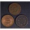 Image 2 : 1842 XF CLEANED, 1843 FINE, 1847 FINE