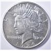 Image 1 : 1924-S PEACE DOLLAR  AU/BU