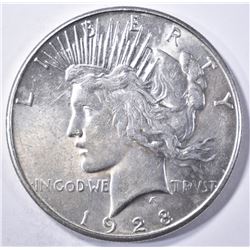 1928-S PEACE DOLLAR  BU