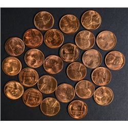 25-BU 1946-S LINCOLN CENTS