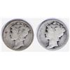 Image 1 : 2-1921 MERCURY DIMES, GOOD