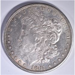 1881-S MORGAN DOLLAR CH BU