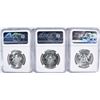 Image 2 : 3-1964 KENNEDY HALF DOLLARS, NGC PF-67