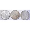 Image 2 : 1887, 89 & 96 CH BU MORGAN DOLLARS