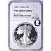 Image 1 : 1990-S AMERICAN SILVER EAGLE, NGC PF69 ULTRA CAMEO