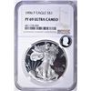 Image 1 : 1996-P AMERICAN SILVER EAGLE, NGC PF69 ULTRA CAMEO