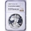 Image 1 : 2000-P AMERICAN SILVER EAGLE, NGC PF69 ULTRA CAMEO