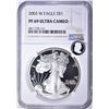 Image 4 : 2003-W AMERICAN SILVER EAGLE, NGC PF69 ULTRA CAMEO
