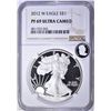 Image 1 : 2012-W AMERICAN SILVER EAGLE, NGC PF69 ULTRA CAMEO