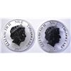 Image 2 : 2-2017 TUVALU 1oz SILVER DARTH VADER $2 COINS