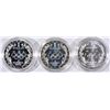 Image 3 : 2-PROOF & 1-UNC 1988 OLYMPIC COMMEM SILVER DOLLARS