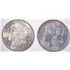 Image 1 : 1878-S FLASHY & 1885 CH BU MORGAN DOLLARS