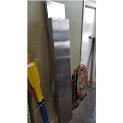 2 STAINLESS SHELFS