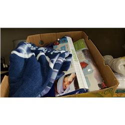 BOX OF KIDS BLANKETS