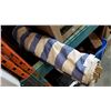 Image 1 : WHITE AND BLUE FABRIC HAMMOCK