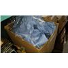 Image 1 : BOX OF DISPOSABLE COVERALLS W/ HOOD