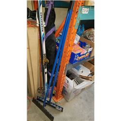 2 BLUE SCRAPERS