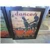 Image 2 : PAIR OF WOOD FRAMED PRINTS OF DANCERS