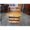 Image 2 : SECRETAIRE DROP FRONT DESK W/ 3 DRAWERS
