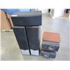 Image 1 : 3 VENTURI ACOUSTICS SPEAKERS AND 2 PRECISION ACOUSTIC FLOOR SPEAKERS