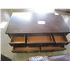 Image 2 : ASHLEY FLOOR MODEL RECTANGULAR DARK FINISH COFFEE TABLE WITH STORAGE RETAIL $874