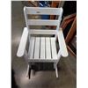 Image 2 : WHITE ROCKING CHAIR