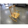 Image 2 : WOOD KIDS ROCKING CHAIR