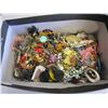 Image 2 : BOX OF EARRINGS AND ASSORTED BRACELETS