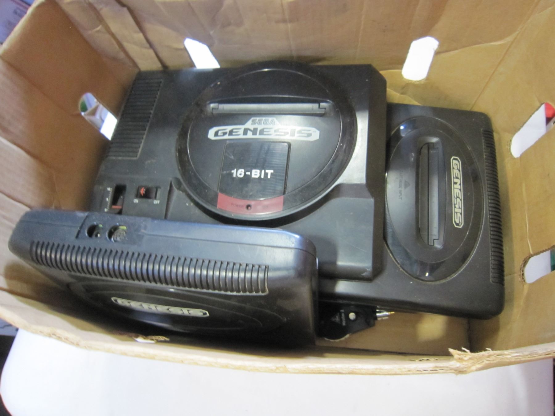 Genesis Console Cd SEGA GENESIS CONSOLES AND CD SYSTEM
