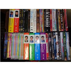 BOX OF DVD AND DVD SERIES