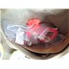 Image 2 : CANVAS SATCHEL OF FISHING SUPPLIES