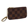 Image 3 : Louis Vuitton Damier Ebene Pochette Cles Key Holder Wallet