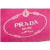 Image 9 : Prada Pink Canvas Canapa Shopping Tote Bag
