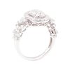Image 4 : 1.82 ctw Diamond Ring - 18KT White Gold