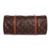 Image 4 : Louis Vuitton Monogram Canvas Leather Vintage Papillon 26 cm Bag
