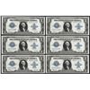 Image 1 : Lot of (6) Consecutive 1923 $1 Silver Certificate Notes Uncirculated