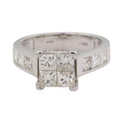 1 ctw Diamond Ring - 14KT White Gold