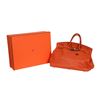 Image 1 : Hermes Orange  Birkin 40 Handbag - Circa 2005