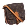 Image 2 : Louis Vuitton Monogram Canvas Leather Cartouchiere PM Shoulder Bag