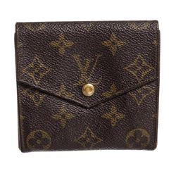 Louis Vuitton Canvas Leather Elise Wallet