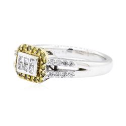 0.6 ctw Diamond Ring - 14KT White Gold