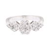 Image 2 : 1.00 ctw Diamond Ring - 14KT White Gold