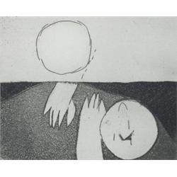 Louis le Brocquy HRHA (b.1916) SLEEPING CHILD sign