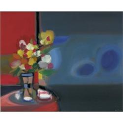 Eric Patton RHA (1925-2004) FLOWER STUDY signed lo