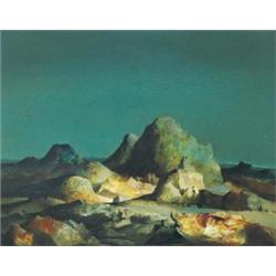 Daniel O’Neill (1920-1974) SURREALIST LANDSCAPE oi