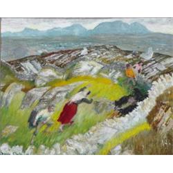 Derek Clarke RP RSW ARSA (b.1912) ROUNDING UP THE 